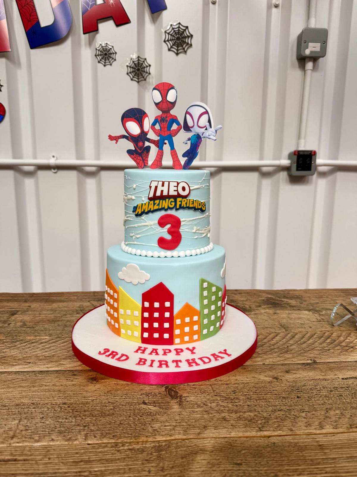 Birthday cake celebration moment